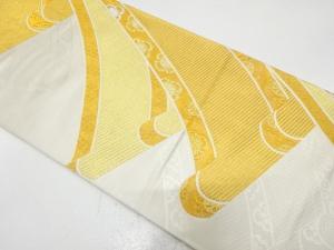 御簾模様織り出し　袋帯